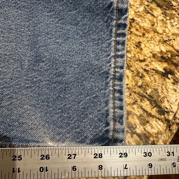 Vintage Golden Tan Tab 1997 Levi’s 540 Relaxed Fit 44 x 30 Cotton Denim Jeans - Picture 11 of 11